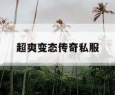 超爽变态传奇私服